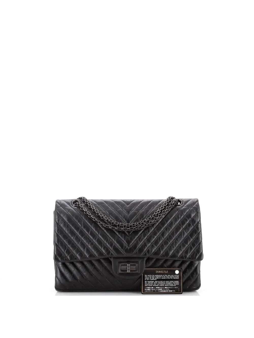 Chanel So Black Reissue 2.55 Flap Bag #292148C50B
